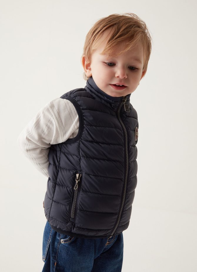 6 - 36 months unisex down gilet - Image 3