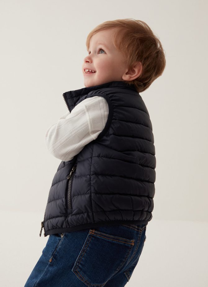 6 - 36 months unisex down gilet - Image 2
