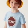 Cotton T-shirt with maxi Colmar logo - Image 3