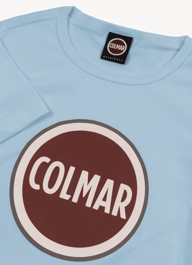 Cotton T-shirt with maxi Colmar logo - Image 6
