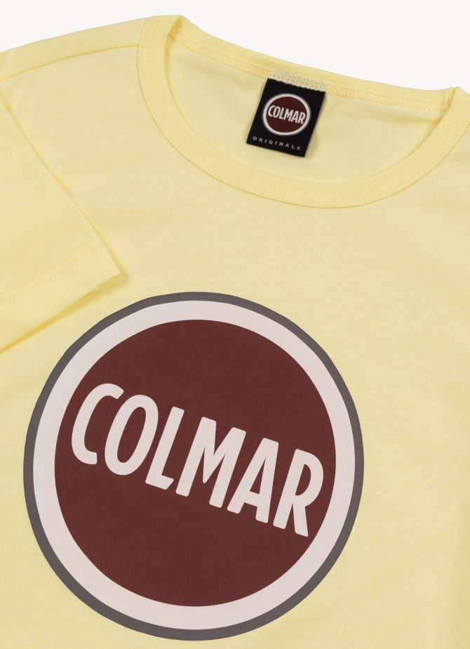 Cotton T-shirt with maxi Colmar logo - Image 6