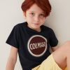 Cotton T-shirt with maxi Colmar logo - Image 2