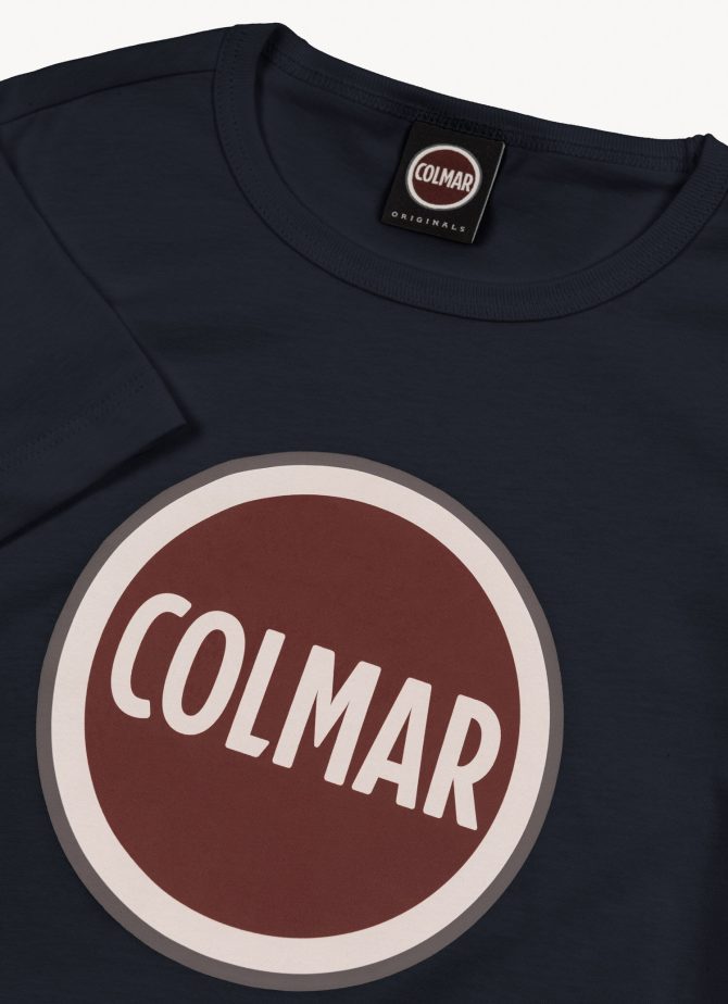Cotton T-shirt with maxi Colmar logo - Image 6