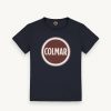 Cotton T-shirt with maxi Colmar logo - Image 4