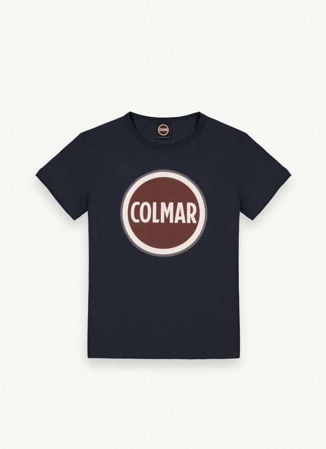 Cotton T-shirt with maxi Colmar logo - Image 4