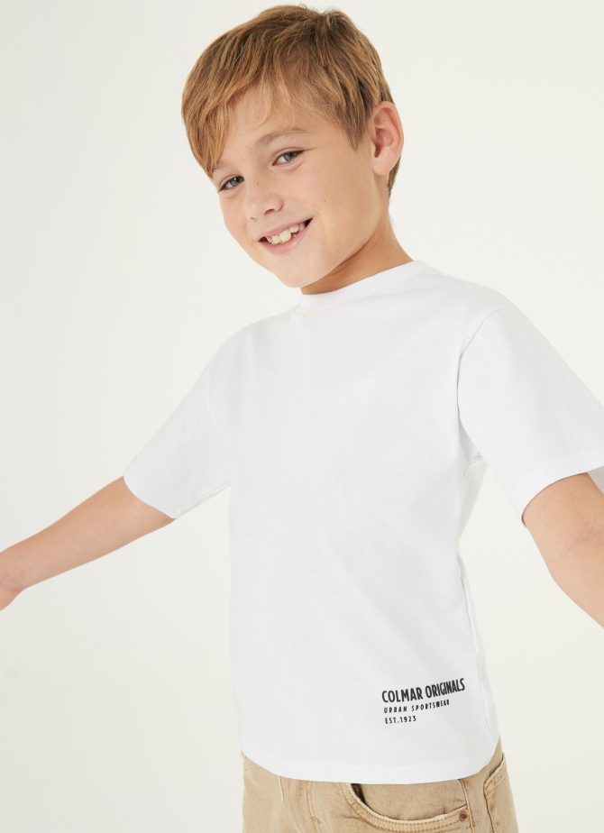 100% cotton T-shirt with 3D Colmar logo