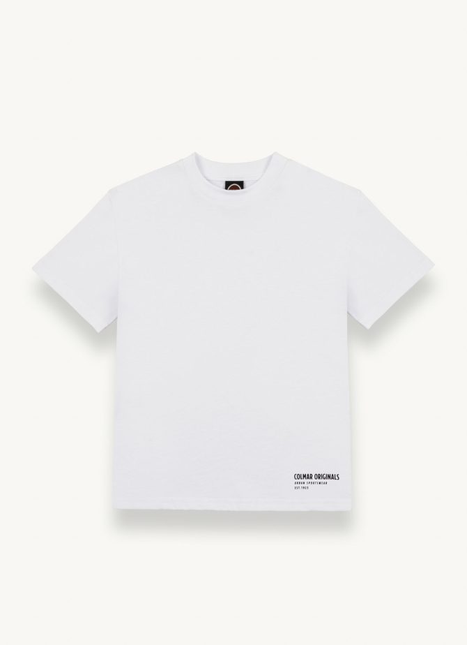 100% cotton T-shirt with 3D Colmar logo - Image 3
