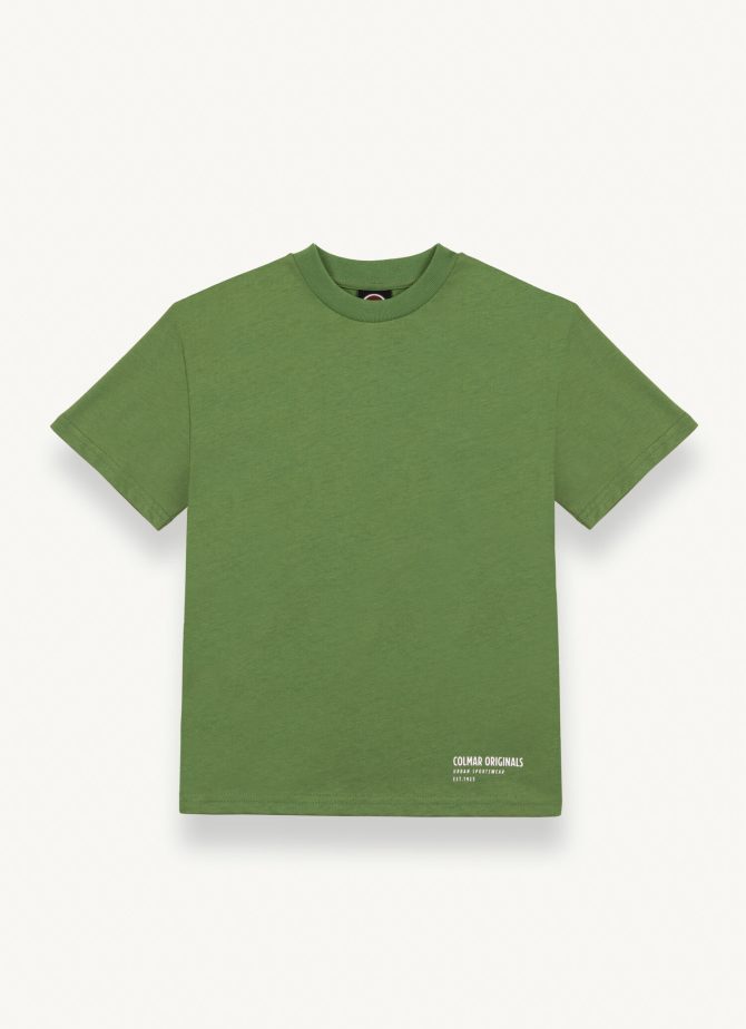 100% cotton T-shirt with 3D Colmar logo - Image 4