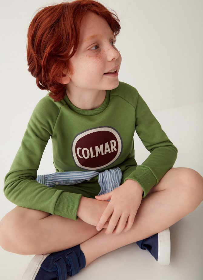 Sweatshirt with maxi Colmar logo - Image 2