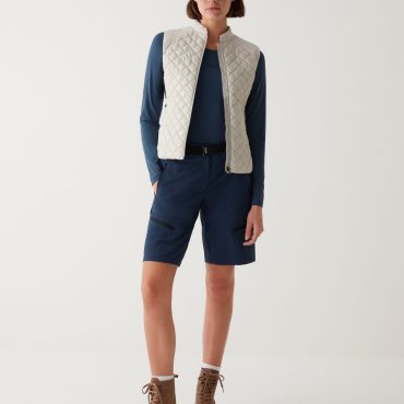Quilted windproof vest
