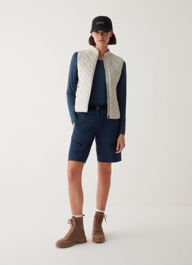 Quilted windproof vest