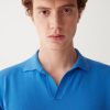 Stockinette stitch polo shirt - Image 2