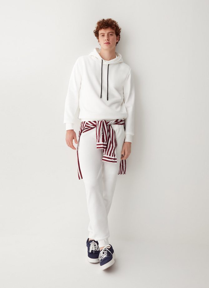 Cotton blend hoodie - Image 3