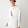 Cotton blend hoodie