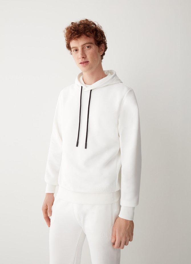Cotton blend hoodie