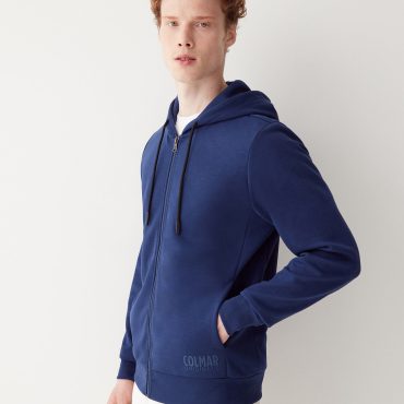 Full zip sweatshirt with hood