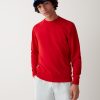 Cotton interlock crewneck sweatshirt - Image 3