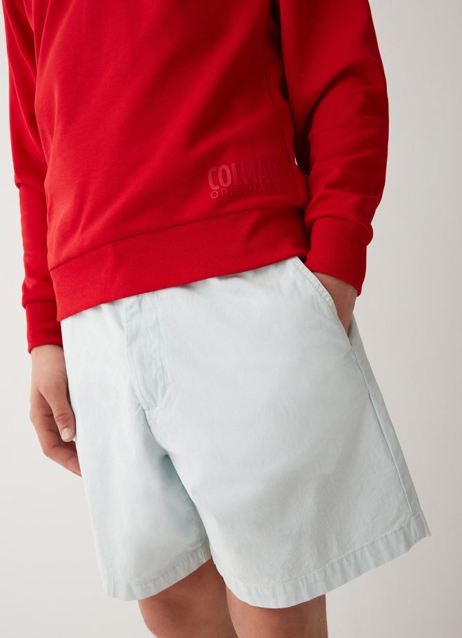 Cotton interlock crewneck sweatshirt - Image 2