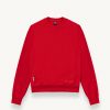 Cotton interlock crewneck sweatshirt - Image 4