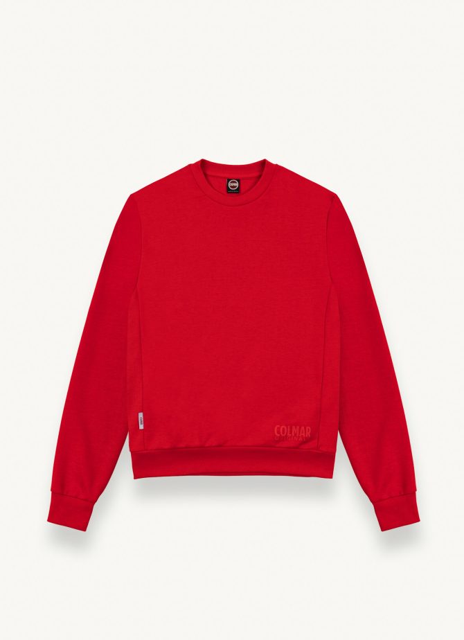 Cotton interlock crewneck sweatshirt - Image 4