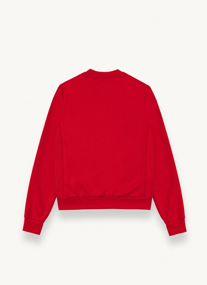 Cotton interlock crewneck sweatshirt - Image 5