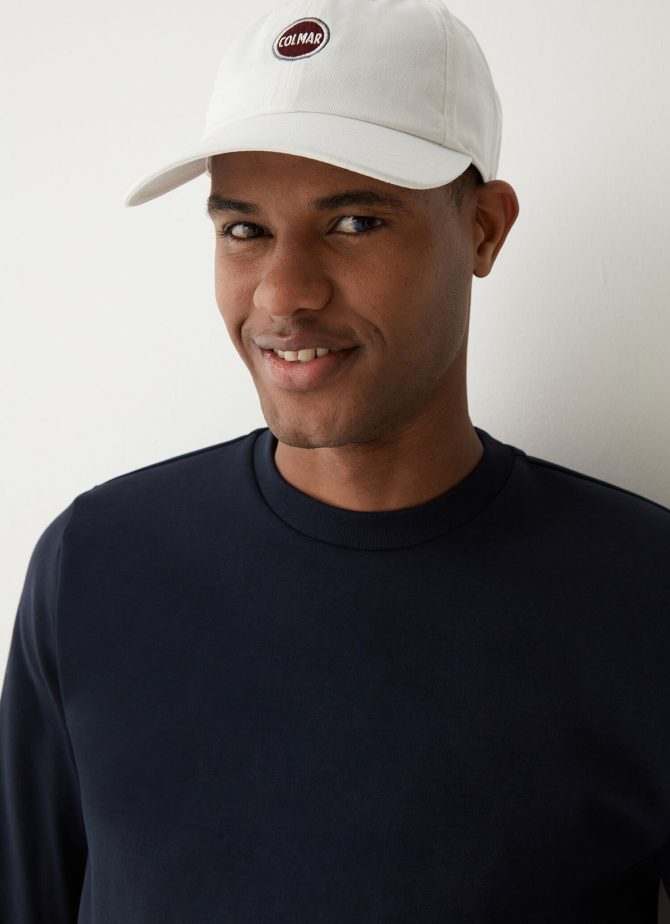 Cotton interlock crewneck sweatshirt - Image 2
