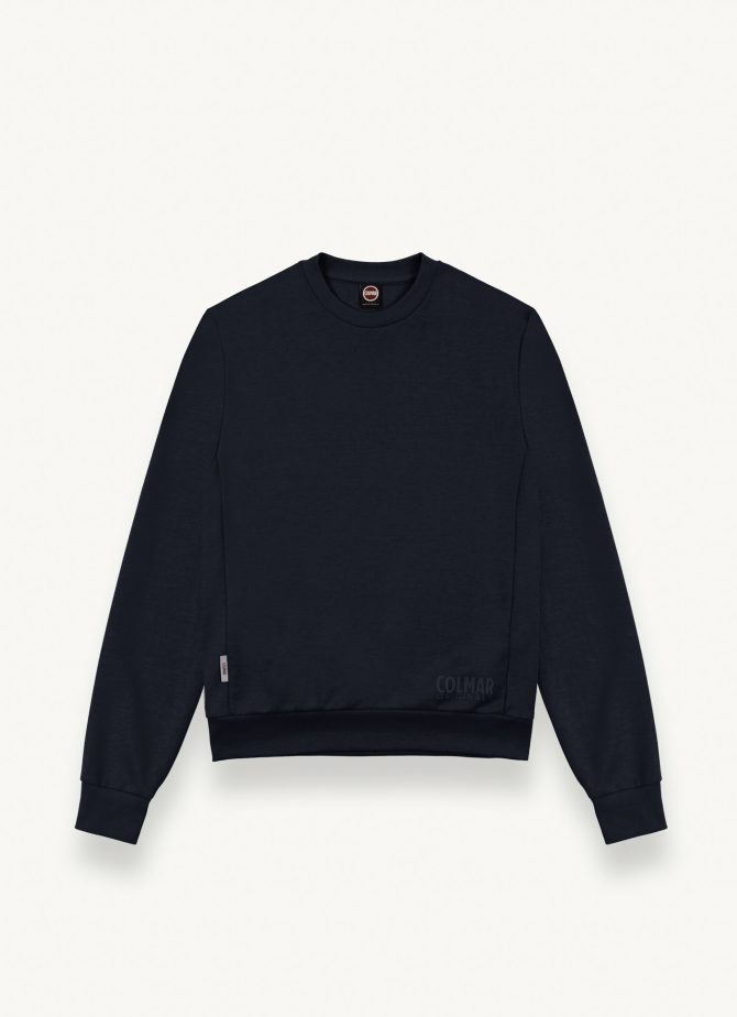 Cotton interlock crewneck sweatshirt - Image 4