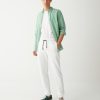 Jumpsuit trousers with zip - Image 3