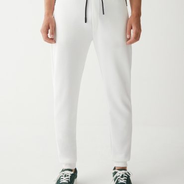Jumpsuit trousers with zip