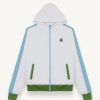 Color block full zip sweatshirt with hood - Image 4