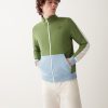 Colour block full zip sweatshirt - Image 2