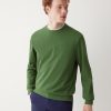Piqué crewneck sweatshirt