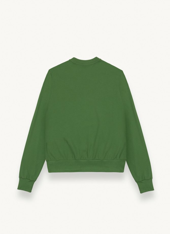 Piqué crewneck sweatshirt - Image 5