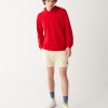 Sweatshirt with hood in piqué