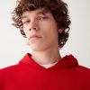 Sweatshirt with hood in piqué - Image 2