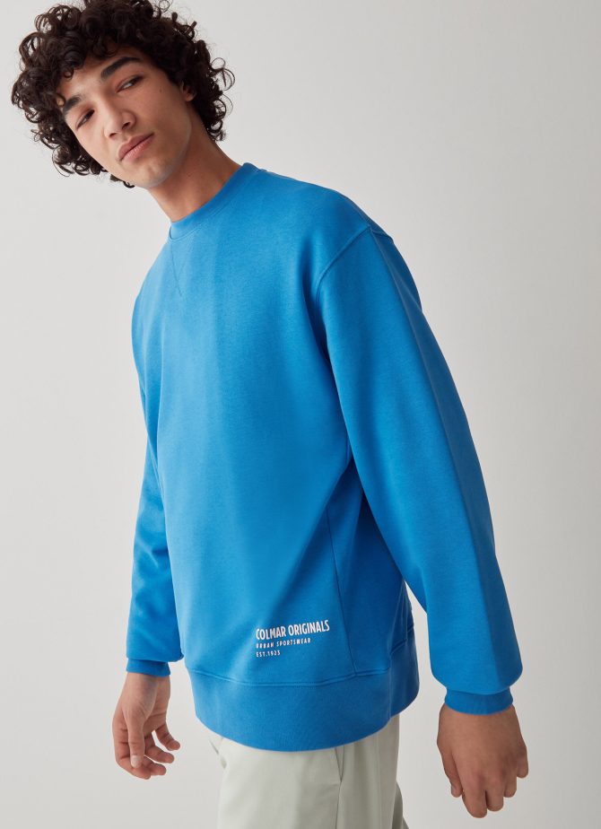 Oversized round neck sweatshirt - Image 3