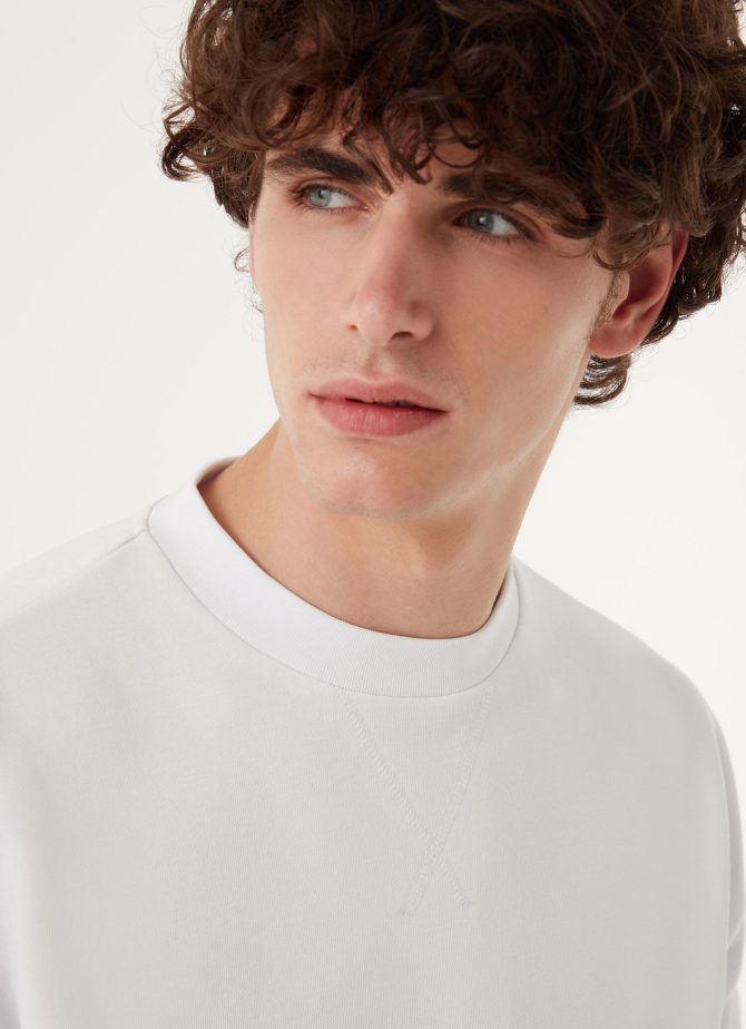 Oversized short sleeve sweatshirt - Image 3