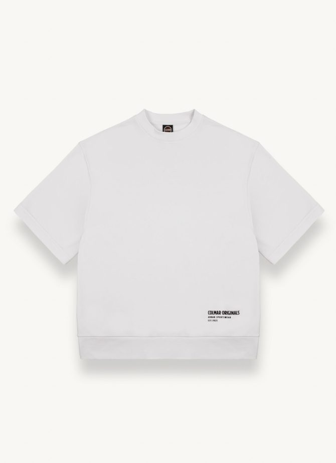 Oversized short sleeve sweatshirt - Image 4