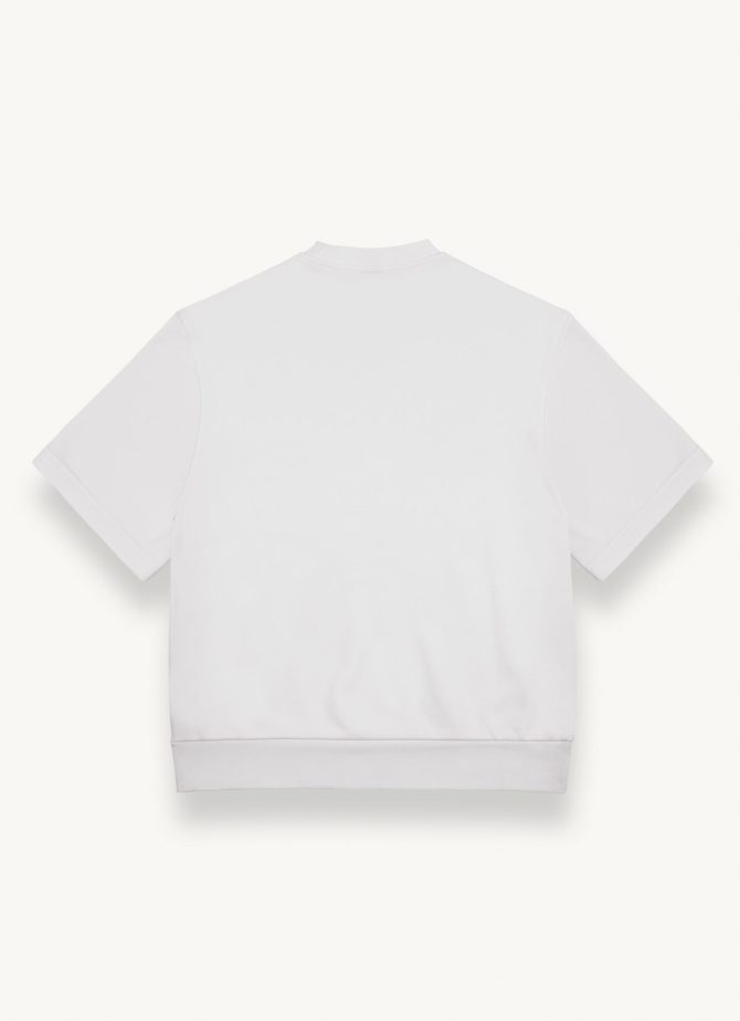 Oversized short sleeve sweatshirt - Image 5