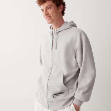 Hooded oversize sweatshirt