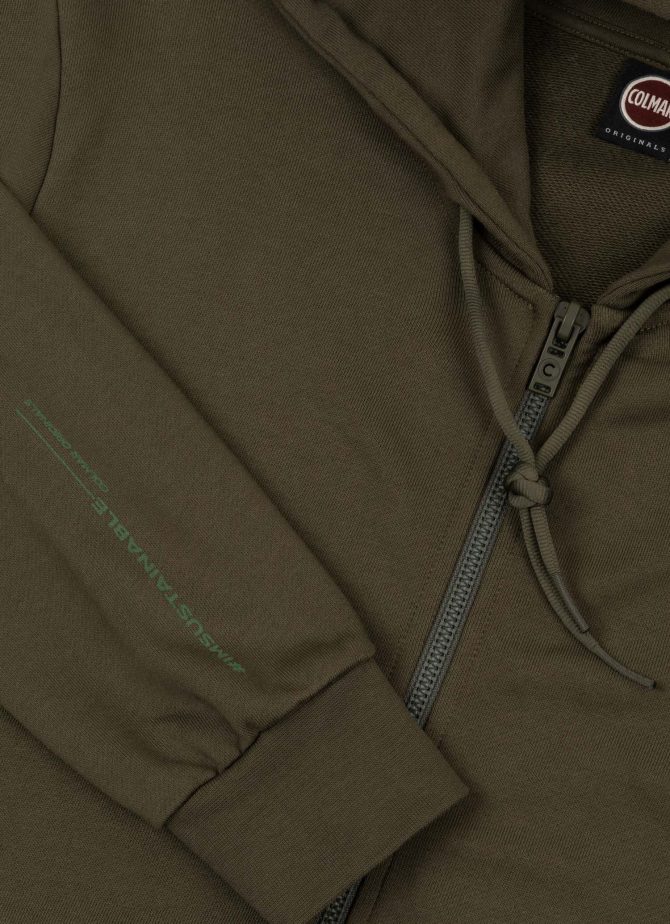 Recycled Essentials sweatshirt with zip - Image 6