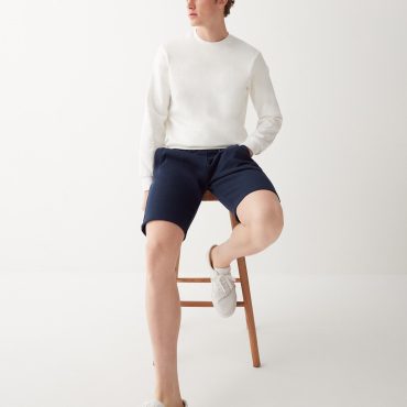 Recycled Essentials fleece Bermuda shorts