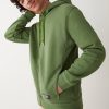 Full zip sweatshirt in diagonal fabric - Image 3
