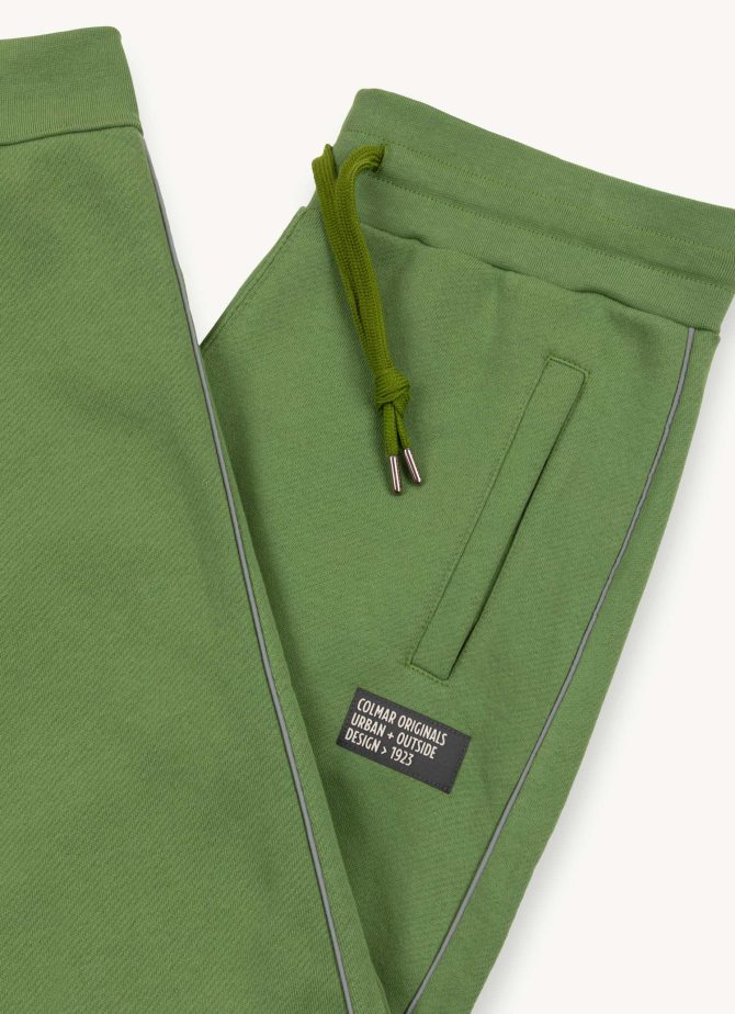 Diagonal fleece trousers - Image 6