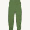 Diagonal fleece trousers - Image 5