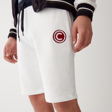 Two-tone Varsity Bermuda shorts