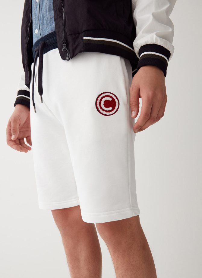 Two-tone Varsity Bermuda shorts