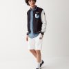 Two-tone Varsity Bermuda shorts - Image 2