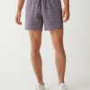Patterned swimsuit with stretch waist - Image 3