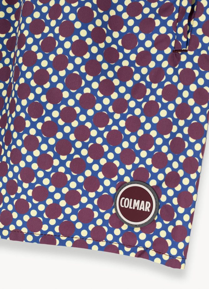 Patterned swimsuit with stretch waist - Image 6